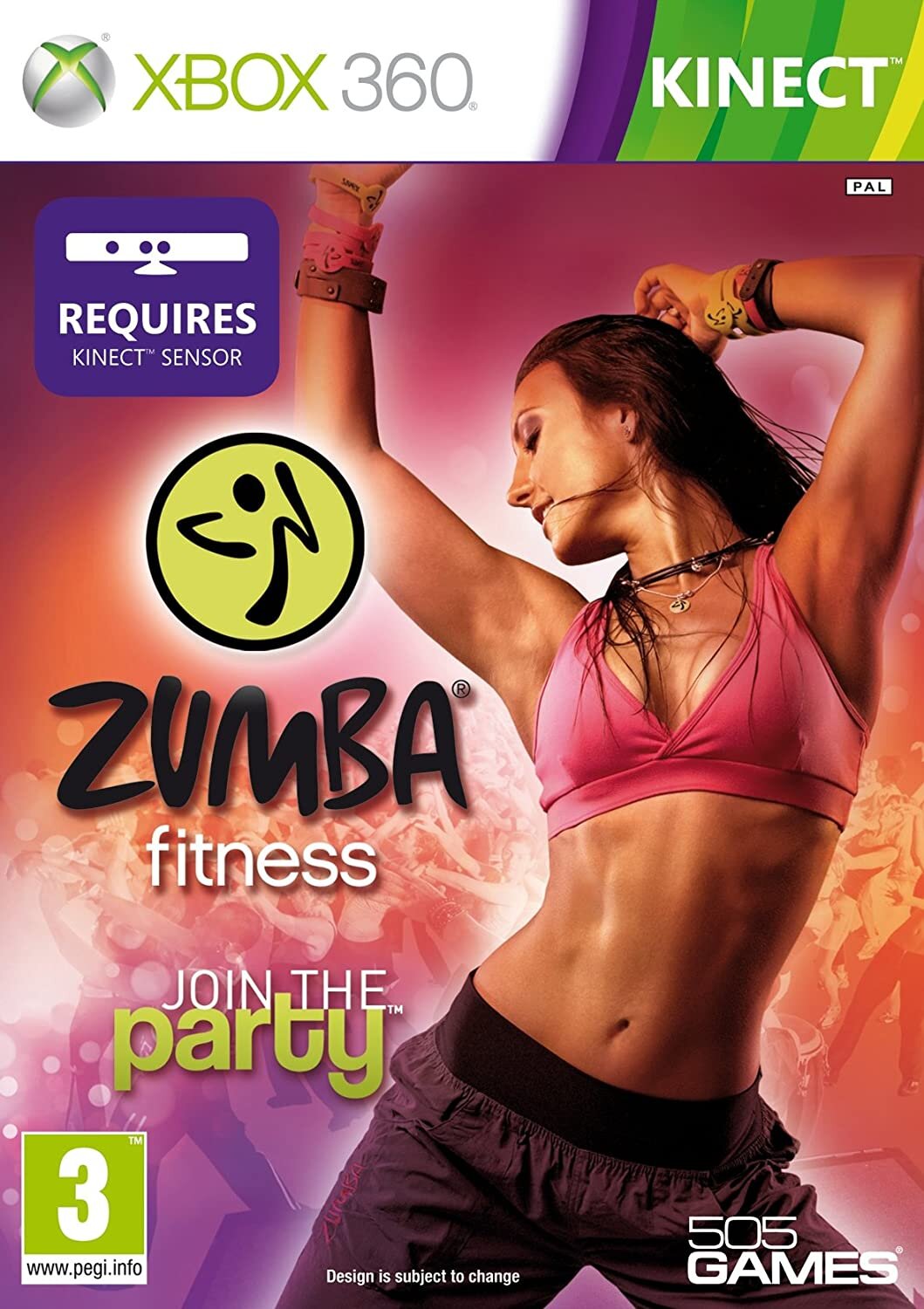 First Wii Zumba Cover Girl